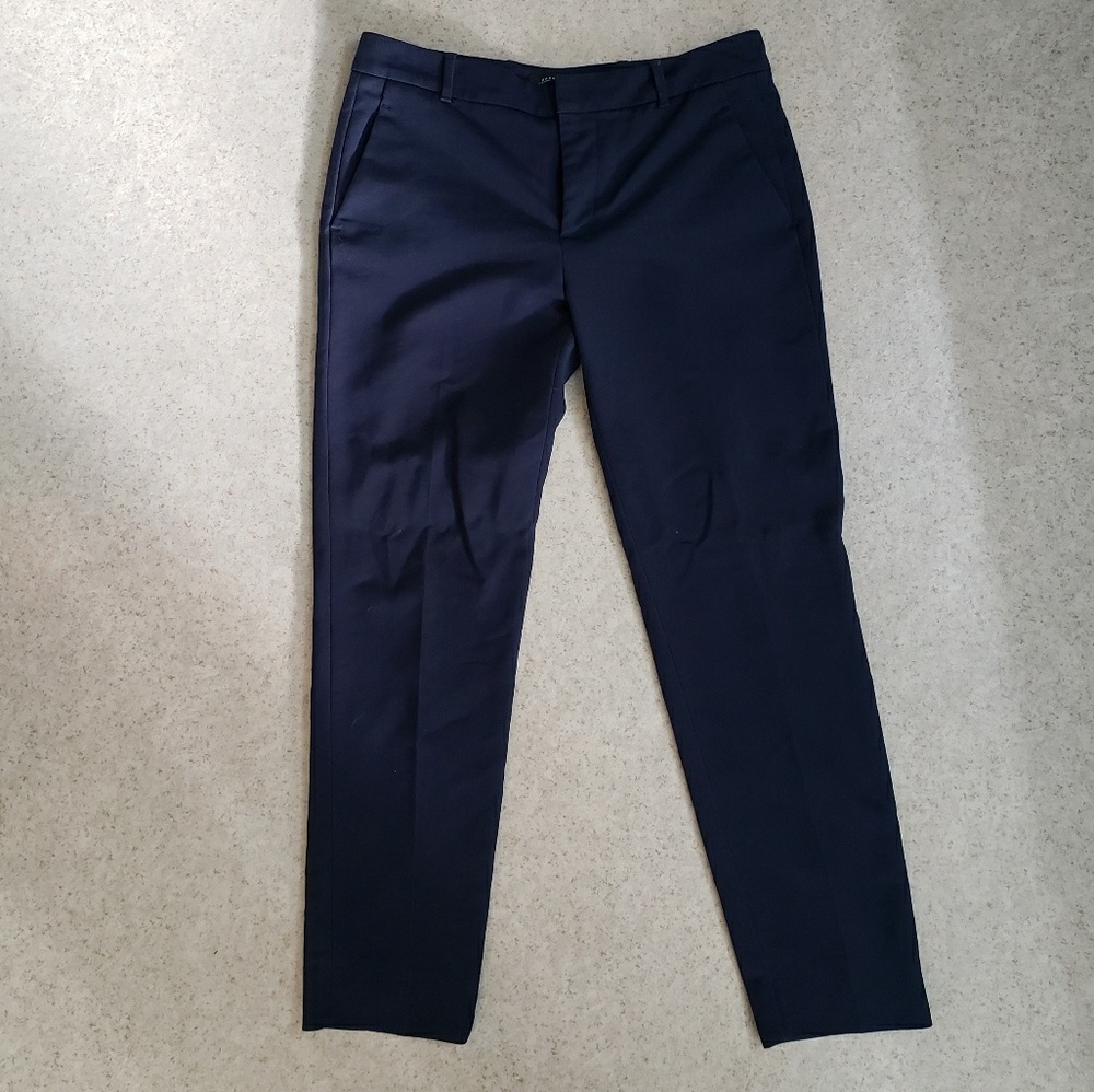 ZARA navy suit pants